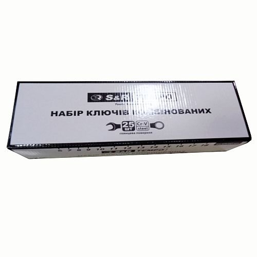 Набор ключей S&R Tempo 25 шт в тканевом чехле - 2