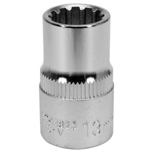 Головка торцева Spline YATO YT-14825 1/2" M13 x 38 мм CRV Головка торцева Spline YATO YT-14825 1/2" M13 x 38 мм CRV