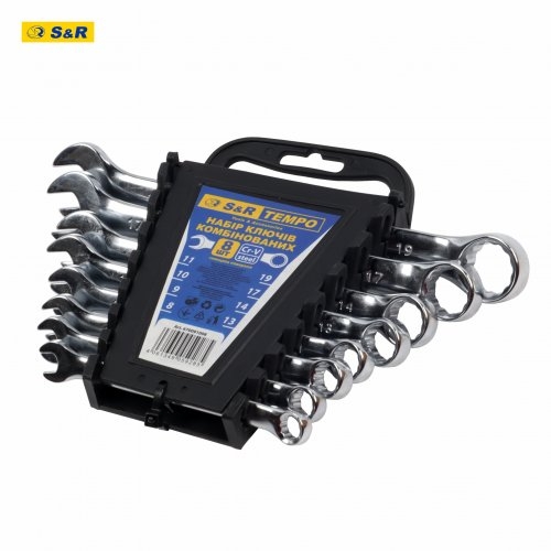 Набор ключей S&R Tempo 8 шт в пластиковой клипсе - 6