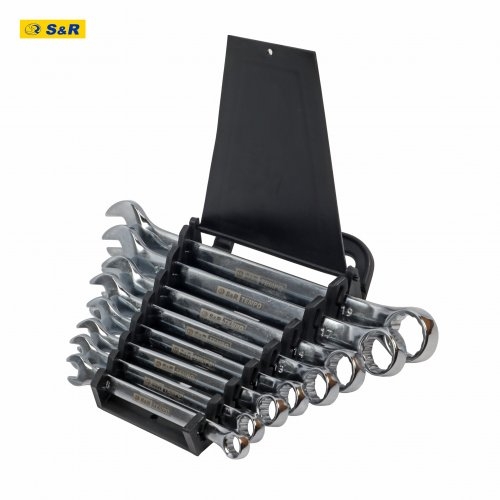 Набор ключей S&R Tempo 8 шт в пластиковой клипсе - 7