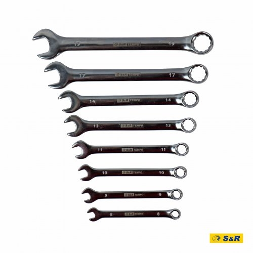 Набор ключей S&R Tempo 8 шт в пластиковой клипсе - 5
