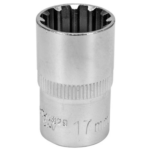 Головка торцевая Spline YATO YT-14829 1/2" M17 x 38 мм CRV - 1