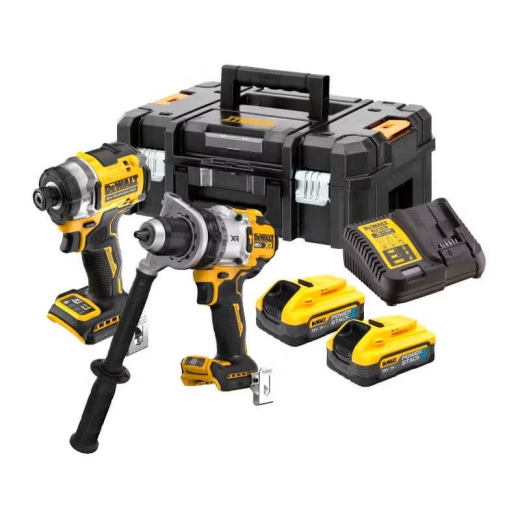 Набор из двух бесщеточных инструментов DeWALT DCK2200H2T Набор из двух бесщеточных инструментов DeWALT DCK2200H2T
