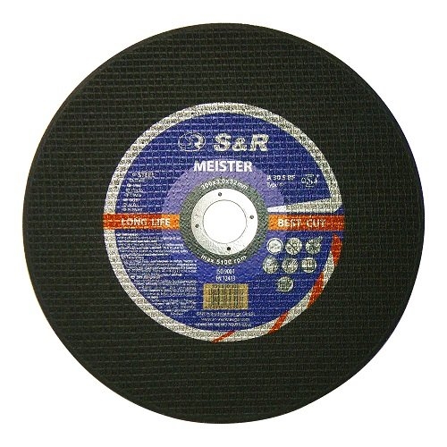 Круг отрезной по металлу S&R Meister A 30 S BF 300x3,0x32 (131030300) Круг отрезной по металлу S&R Meister A 30 S BF 300x3,0x32 (131030300)