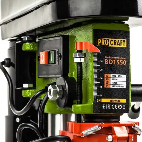 Сверлильный станок PROCRAFT BD-1550 (001550) - 3