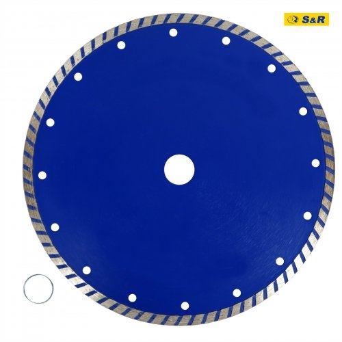 Диск алмазный S&R Tempo 230 x 2.4 x 22.2 TURBO камень - 5