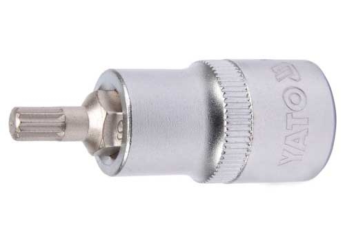 Головка торцевая с отверточной насадкой Spline YATO YT-04341 1/2" M6 x 55 мм - 1
