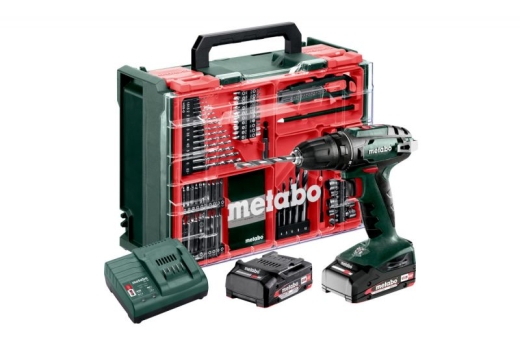 Акумуляторний шуруповерт Metabo BS 18 Mobile Workshop, 602207710 Акумуляторний шуруповерт Metabo BS 18 Mobile Workshop, 602207710