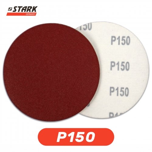 Папір шліфувальний Stark D125 мм з. 150 5 шт. - 1