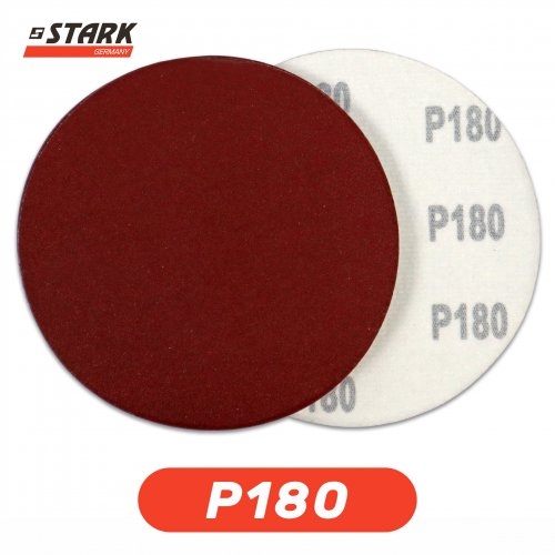 Папір шліфувальний Stark D125 мм з. 180 5 шт. - 4