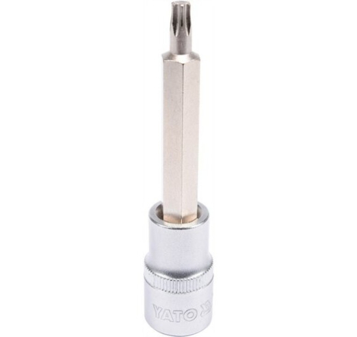 Головка торцевая с отверточной насадкой TORX YATO YT-04323 1/2" Т30 x 100 мм - 1