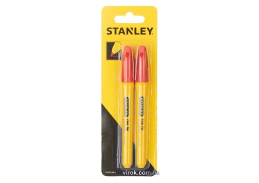 Маркеры STANLEY STHT81389-0 "Fine Tip" красные, 2 шт. - 1