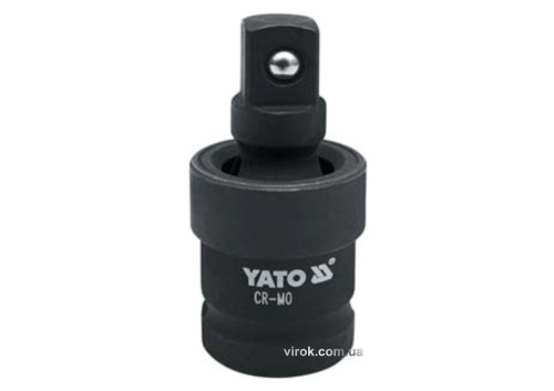 Удлинитель карданный ударный YATO YT-1064 квадрат 1/2" 63 мм Удлинитель карданный ударный YATO YT-1064 квадрат 1/2" 63 мм