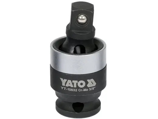 Удлинитель карданный ударный YATO YT-10632 квадрат 3/8" 48 мм Удлинитель карданный ударный YATO YT-10632 квадрат 3/8" 48 мм