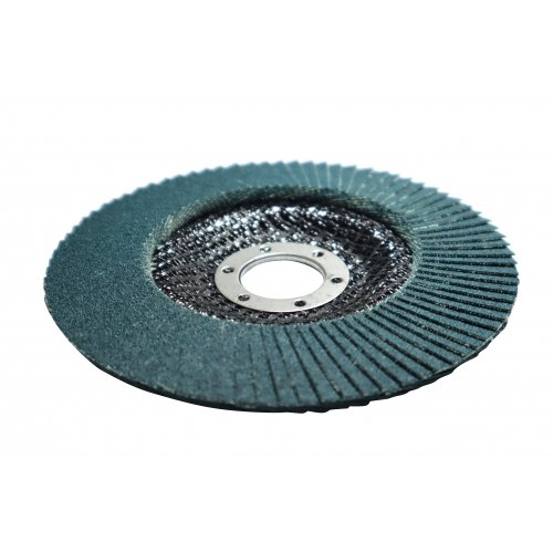 Круг зачистный лепестковый S&R циркониевый 125x22,2 з. 120 сталь 3 шт. - 3