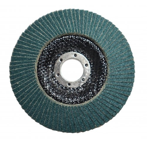 Круг зачистный лепестковый S&R циркониевый 125x22,2 З. 60 сталь 3 шт - 2