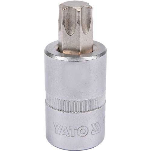 Головка торцевая с отверточной насадкой TORX YATO YT-04318 1/2" Т60 x 55 мм - 1
