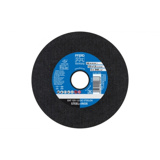 Коло відрізне Pferd SG-ELASTIC 125*1*22 нержавіюча сталь - 1