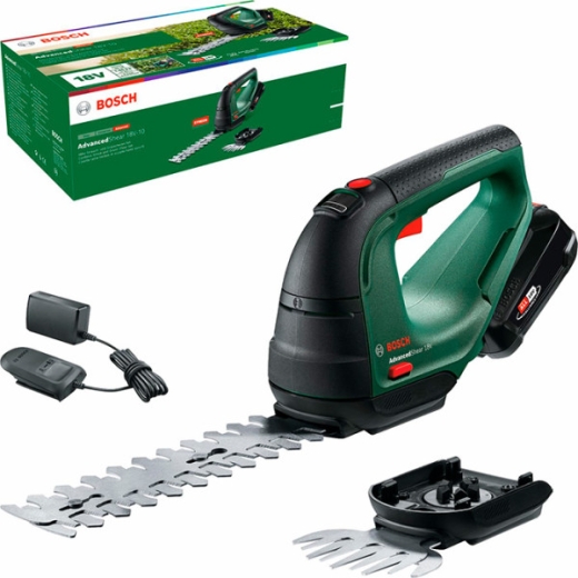 Ножницы аккумуляторные Bosch Advanced Shear 18V-10, 1 акб PBA 18V 2.0 Ah и з/у AL 1810 CV - 1