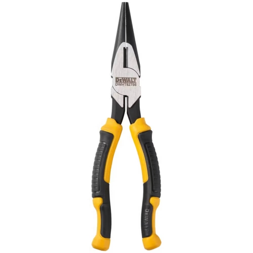 Плоскогубці DeWALT DWHT82798-0 LASER HARDENED довжиною 200 мм з подовженими губками Плоскогубці DeWALT DWHT82798-0 LASER HARDENED довжиною 200 мм з подовженими губками