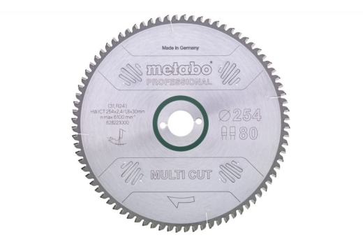 Пиляльний диск Metabo Multi cut HW/CT 210х2.4/1.6x30, Z64 FZ/TZ 5° від. 628082000 Пиляльний диск Metabo Multi cut HW/CT 210х2.4/1.6x30, Z64 FZ/TZ 5° від. 628082000