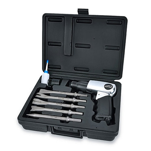 Відбійний пневматичний молоток TOPTUL GDAI0705 із комплектом зубил 7 од. - 1