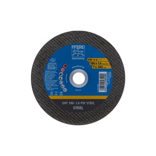 Круг отрезной Pferd 180*1,6*22 Круг отрезной Pferd 180*1,6*22