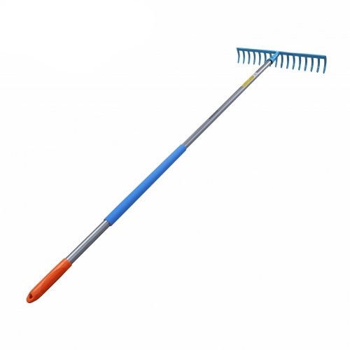 Граблі садові GRUNTEK GR-450/180S 16 зубців зі сталевою ручкою (295450193_S) - 3