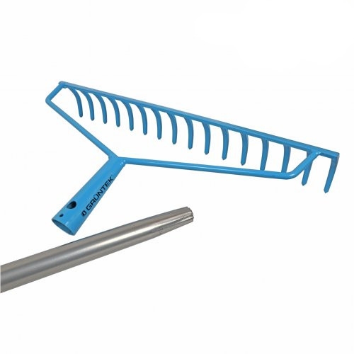Граблі-розпушувач GRUNTEK IR-450S 16 зубців із ручкою (295450157_S) - 5