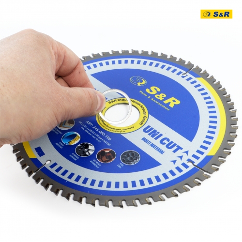 Диск пильный универсальный S&R UniCut Meister FWF 190х30х2,4 мм - 5