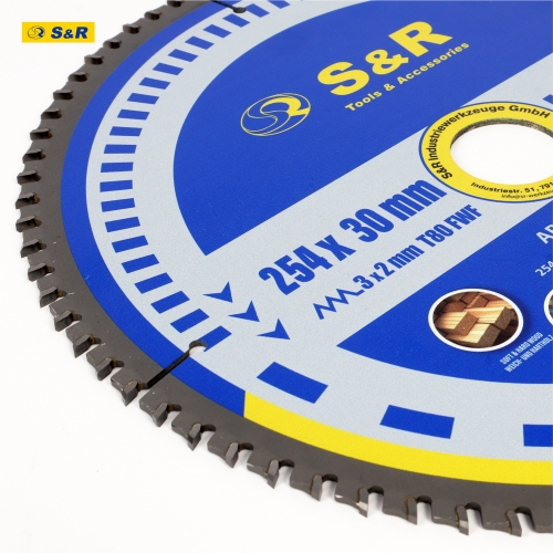 Диск пильный универсальный S&R UniCut Meister FWF 254х30х3 мм - 7