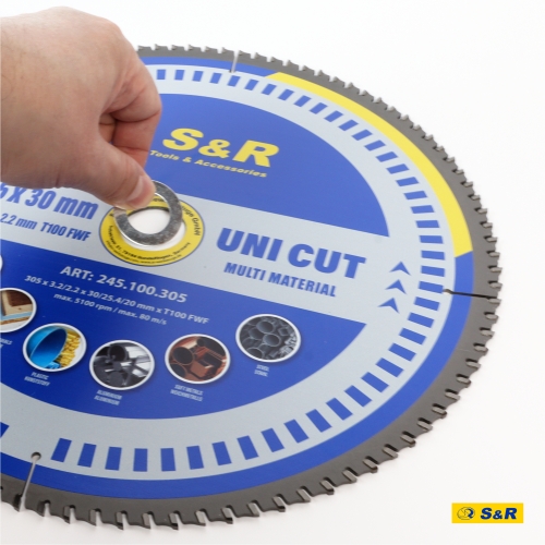 Диск пильный универсальный S&R UniCut Meister FWF 305х30х3,2 мм - 4