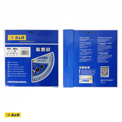 Диск пильный универсальный S&R UniCut Meister FWF 305х30х3,2 мм - 2