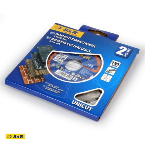Диски алмазные S&R Meister 125х22.2 мм 2 шт - 3