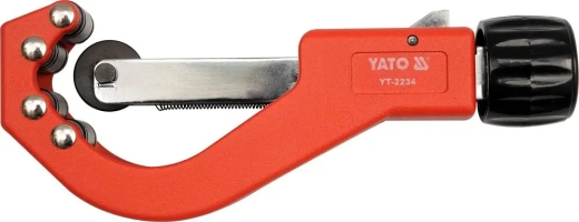 Труборіз YATO YT-2234 для труб Ø 1/2"-5/2", Ø= 14-63 мм, алюміній /мідь /пластик Труборіз YATO YT-2234 для труб Ø 1/2"-5/2", Ø= 14-63 мм, алюміній /мідь /пластик