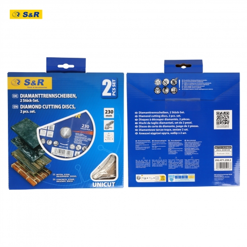 Диски алмазные S&R Meister 230х22.2 мм 2 шт - 6
