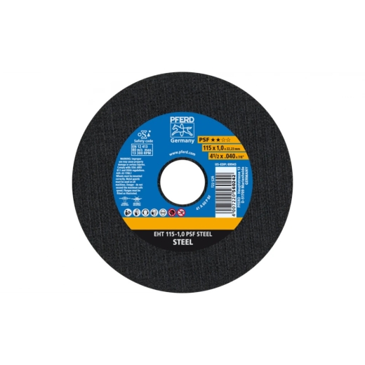Круг отрезной Pferd 115*1*22 сталь Круг отрезной Pferd 115*1*22 сталь