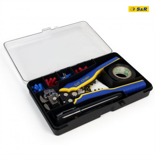 Съемник изоляции S&R 3-в-1 автоматический с набором аксессуаров - 15