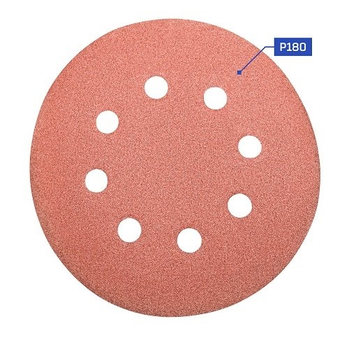 Набір шліфувальних кругів S&R 234-125-070 70 шт. - 4