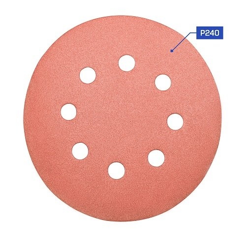 Набір шліфувальних кругів S&R 234-125-070 70 шт. - 2