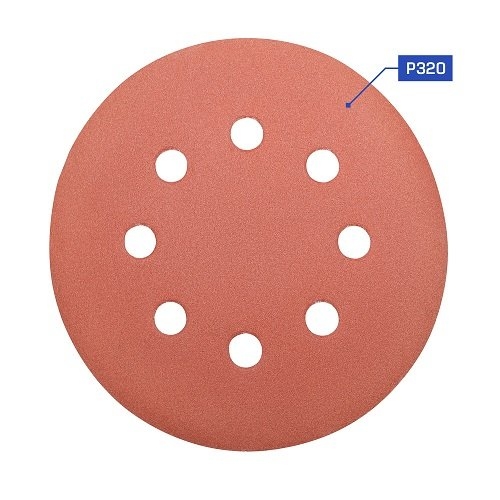 Набір шліфувальних кругів S&R 234-125-070 70 шт. - 3