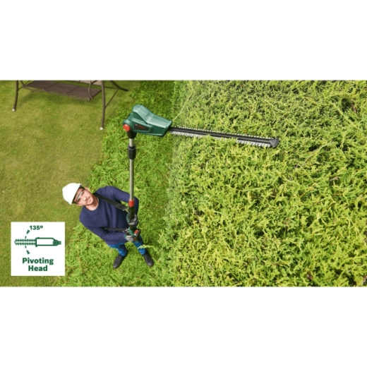Акумуляторний кущоріз Bosch Universal Hedge Pole 18, 1 акб 18V 2.5 Ah та з/п AL 18V-20 - 6