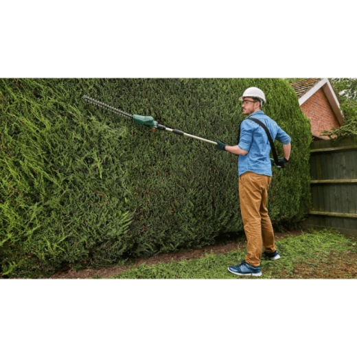 Акумуляторний кущоріз Bosch Universal Hedge Pole 18, 1 акб 18V 2.5 Ah та з/п AL 18V-20 - 4