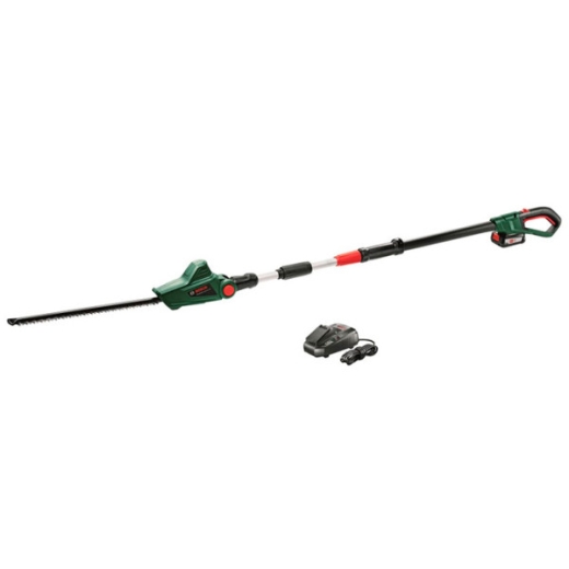 Акумуляторний кущоріз Bosch Universal Hedge Pole 18, 1 акб 18V 2.5 Ah та з/п AL 18V-20 Акумуляторний кущоріз Bosch Universal Hedge Pole 18, 1 акб 18V 2.5 Ah та з/п AL 18V-20