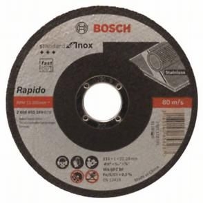 Відрізне коло Bosch Standard for Inox (2608603169) 115 мм - 1