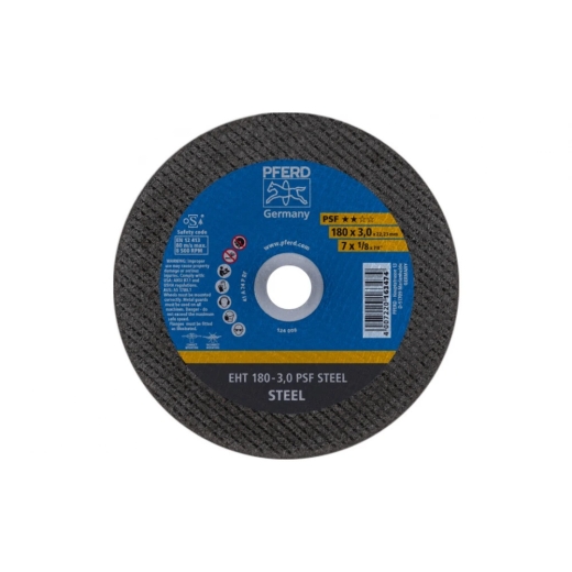 Круг отрезной Pferd 180*3*22 сталь Круг отрезной Pferd 180*3*22 сталь