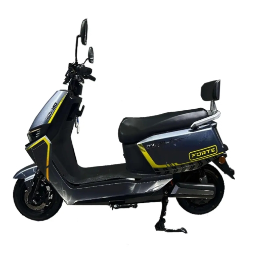 Скутер аккумуляторный Forte R2 желто-черный - 1