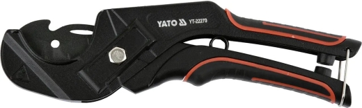 Труборіз для ПВХ труб YATO YT-22270 max Ø36 мм, алюмінієвий корпус, ручка- ABS + TPR - 1