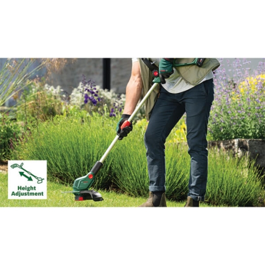 Аккумуляторный триммер Bosch Universal Grass Cut 18V-26-500, 1 акб PBA 18V 2.0Ah и з/у AL 18V-20 - 5