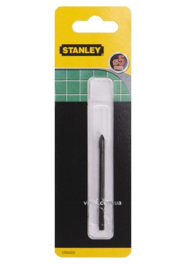 Сверло по керамике и стеклу STANLEY STA53232-QZ Ø= 5 мм - 1